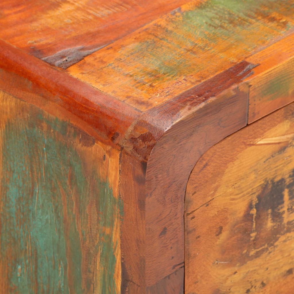 vidaXL Mesa de centro de madera maciza reciclada 90x60x29 cm