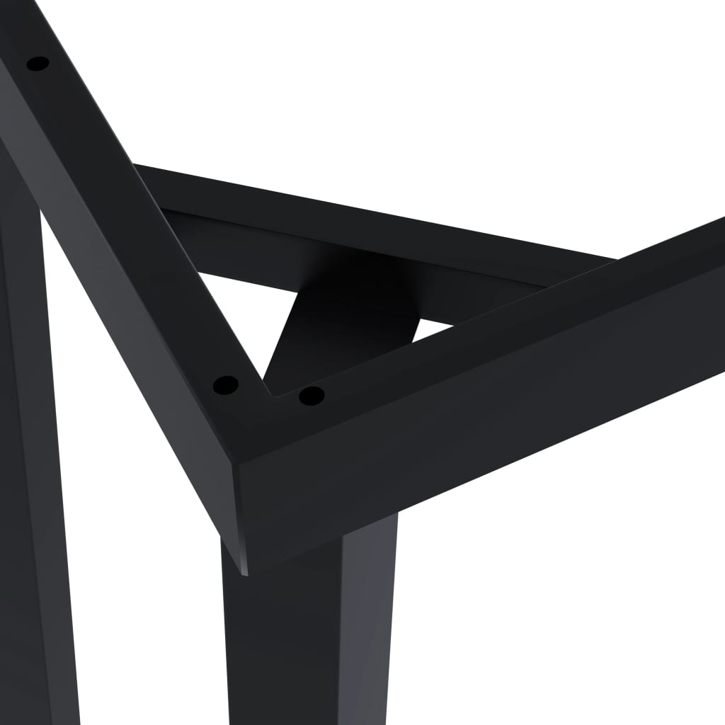 vidaXL Estructura de mesa de comedor en forma de V 180x80x72 cm
