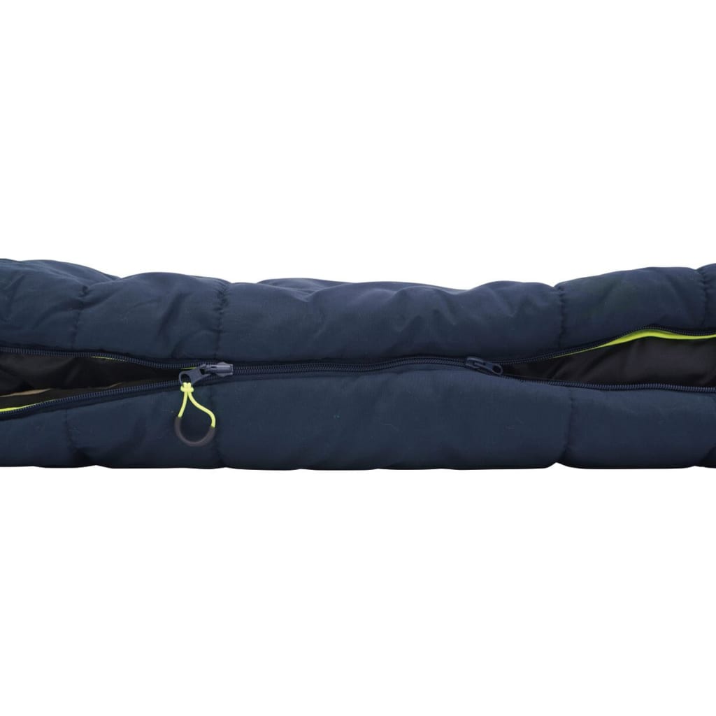 Outwell Saco de dormir Camper Lux cremallera derecha azul