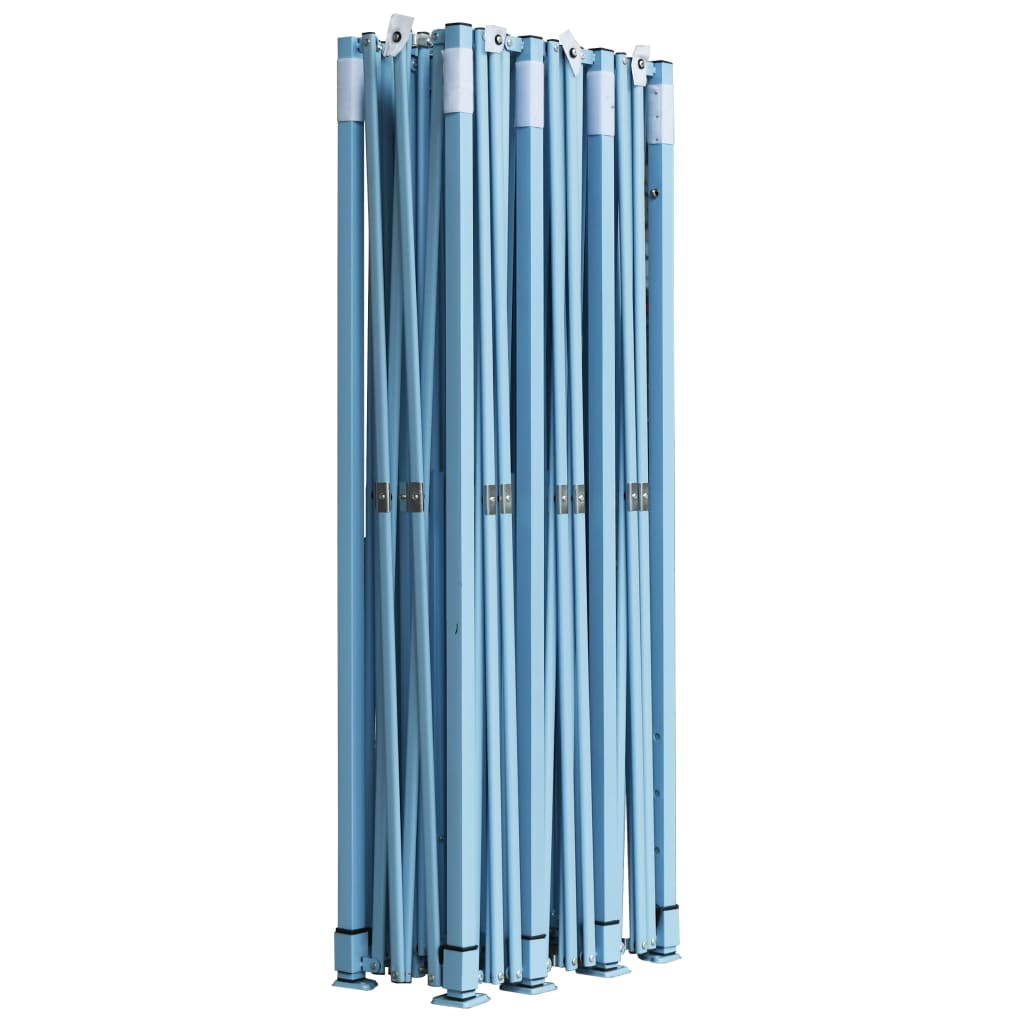 vidaXL Carpa plegable Pop-up con 5 paredes laterales 3x9 m azul