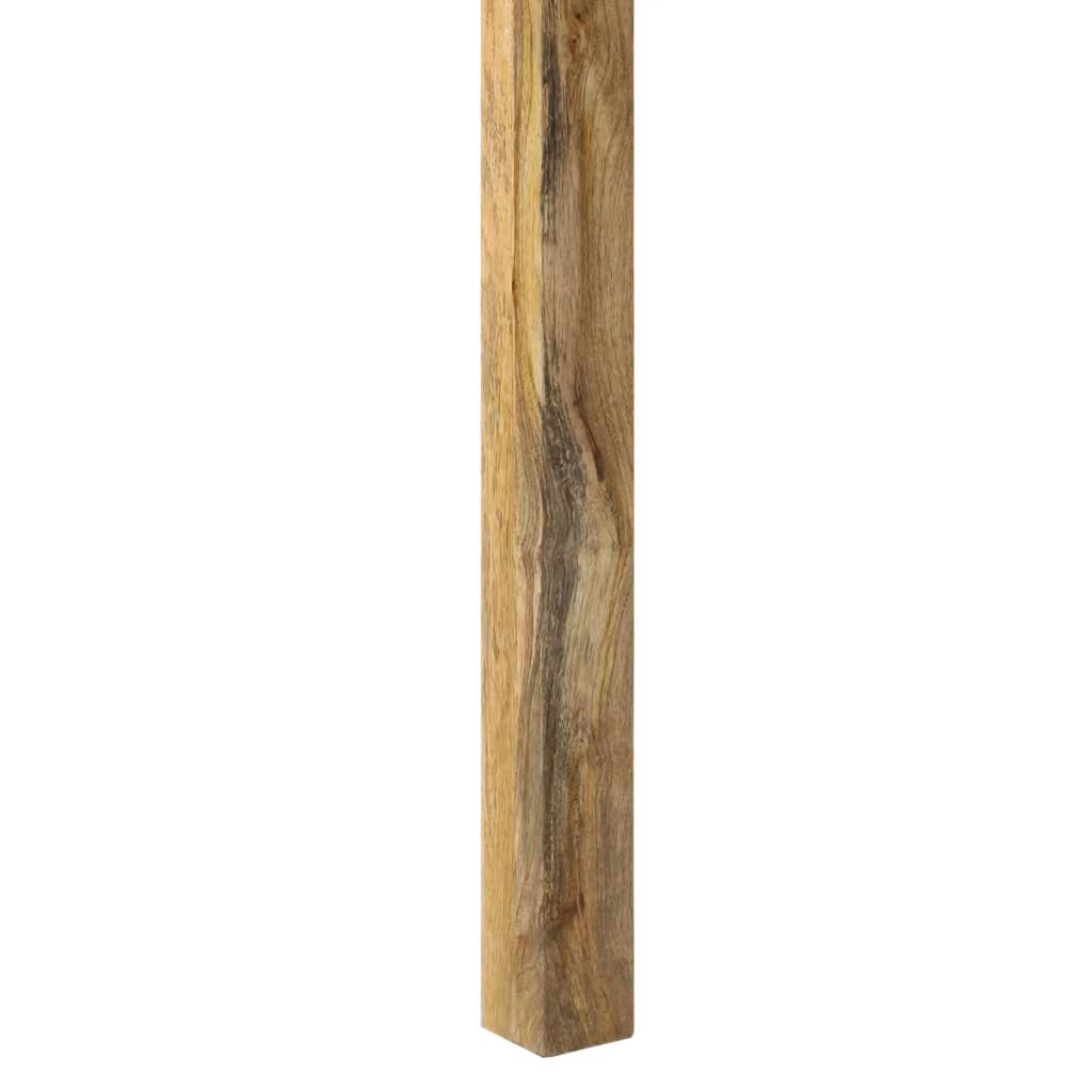 vidaXL Mesa de comedor de madera maciza de mango 82x80x76 cm