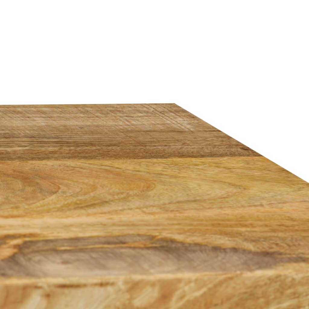 vidaXL Mesa consola de madera maciza de mango 90x35x76 cm