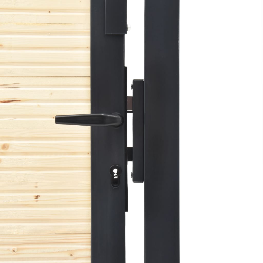 vidaXL Listones para vallas 30 unidades madera maciza de abeto