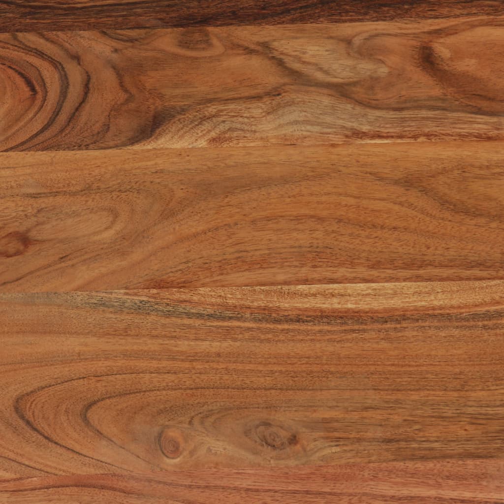vidaXL Mesa de centro de madera maciza 88x50x38 cm