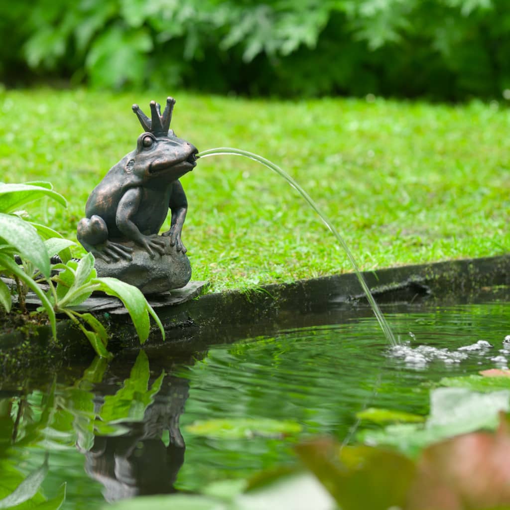 Ubbink Fuente de jardín con chorro y en forma de príncipe rana