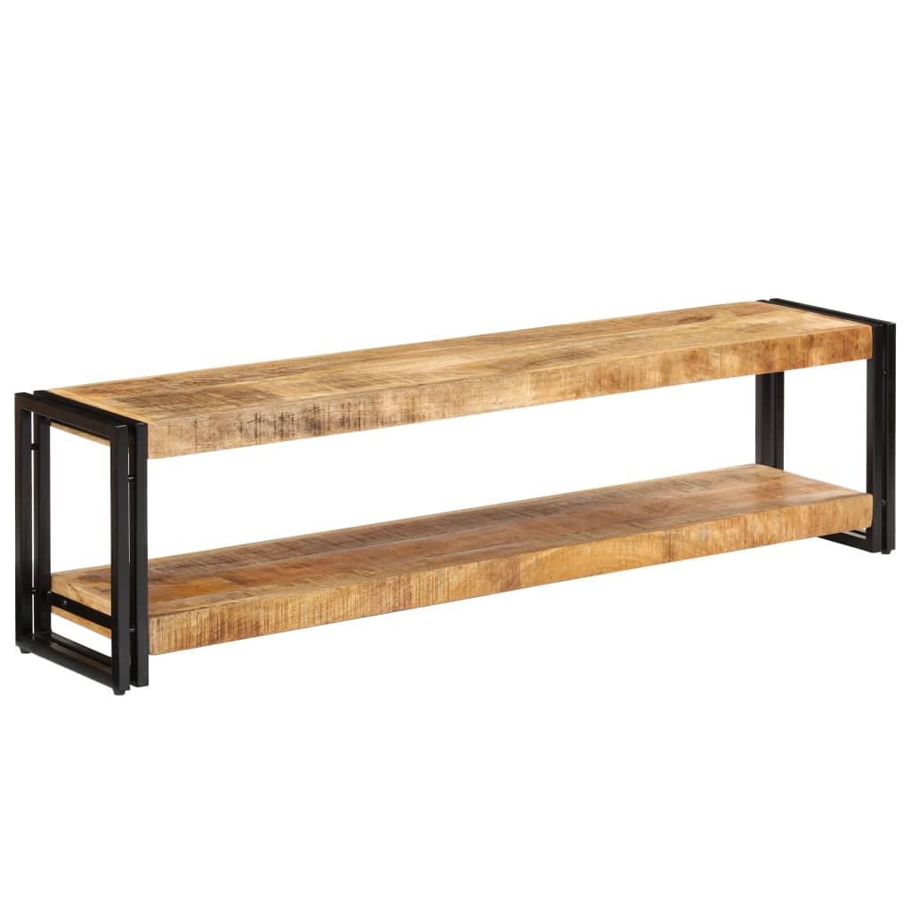 vidaXL Mueble para la TV madera maciza de mango 150x30x40 cm
