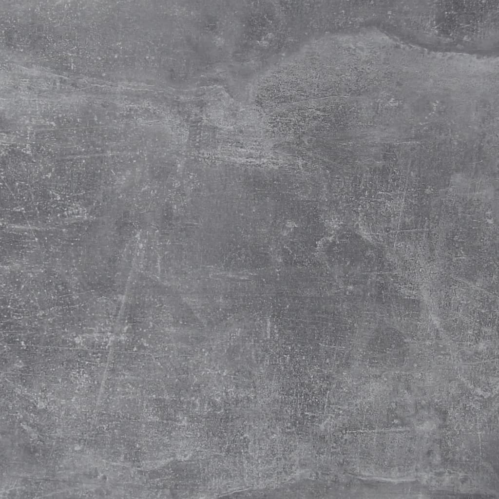 FMD Perchero de pared gris hormigón 72x29,3x34,5 cm