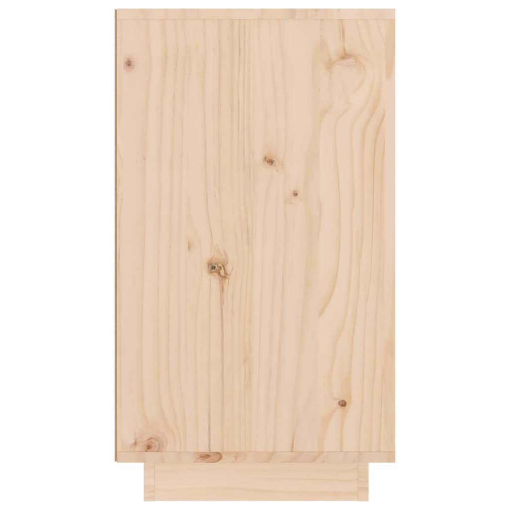 vidaXL Botellero madera maciza de pino 23x34x61 cm