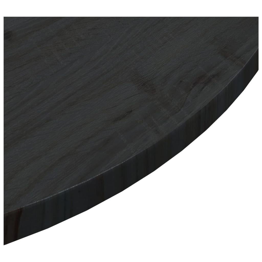 vidaXL Superficie de mesa madera maciza de pino negro Ø90x2,5 cm