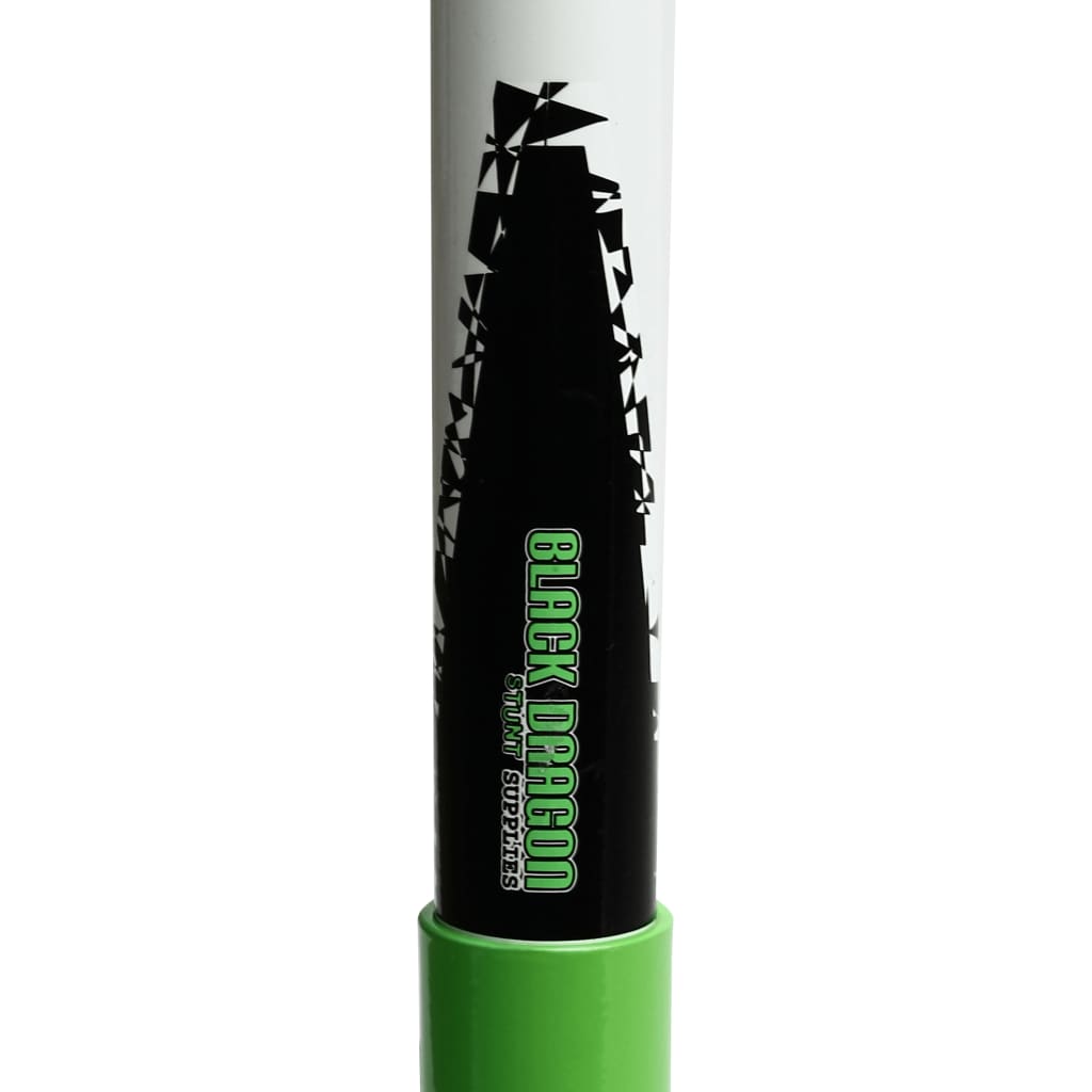 Black Dragon Patinete para acrobacias Vert Racer blanco y verde