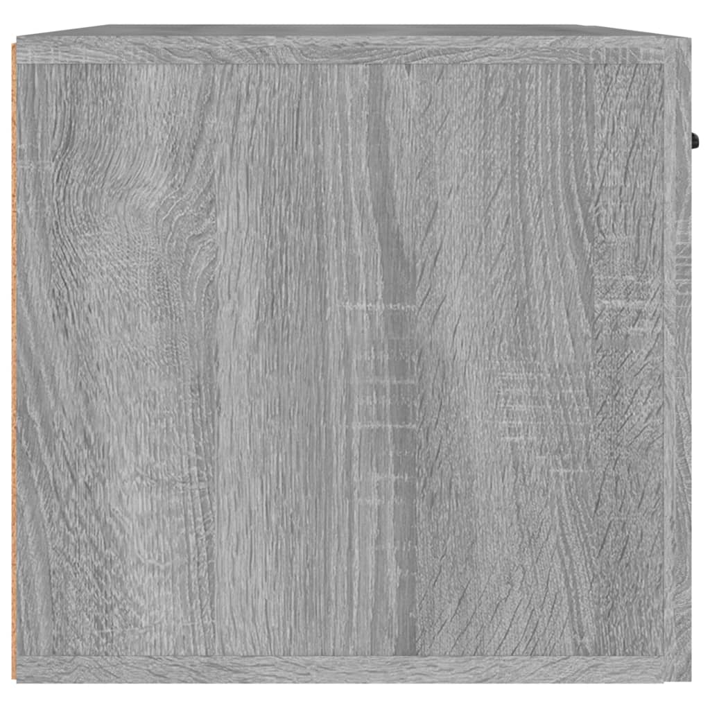 vidaXL Armario pared madera contrachapada gris Sonoma 60x36,5x35 cm