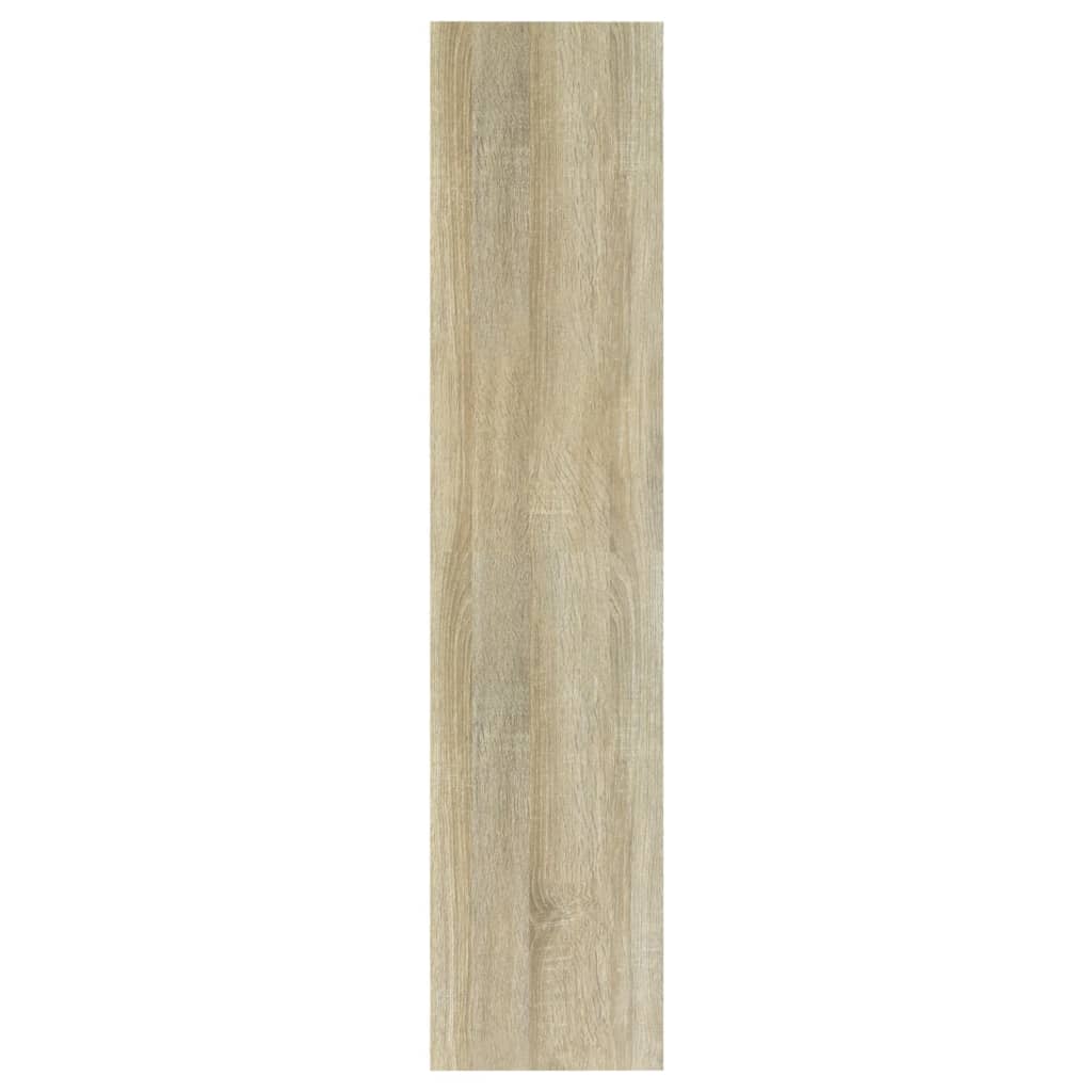 vidaXL Estantería madera contrachapada color roble Sonoma 60x30x135 cm