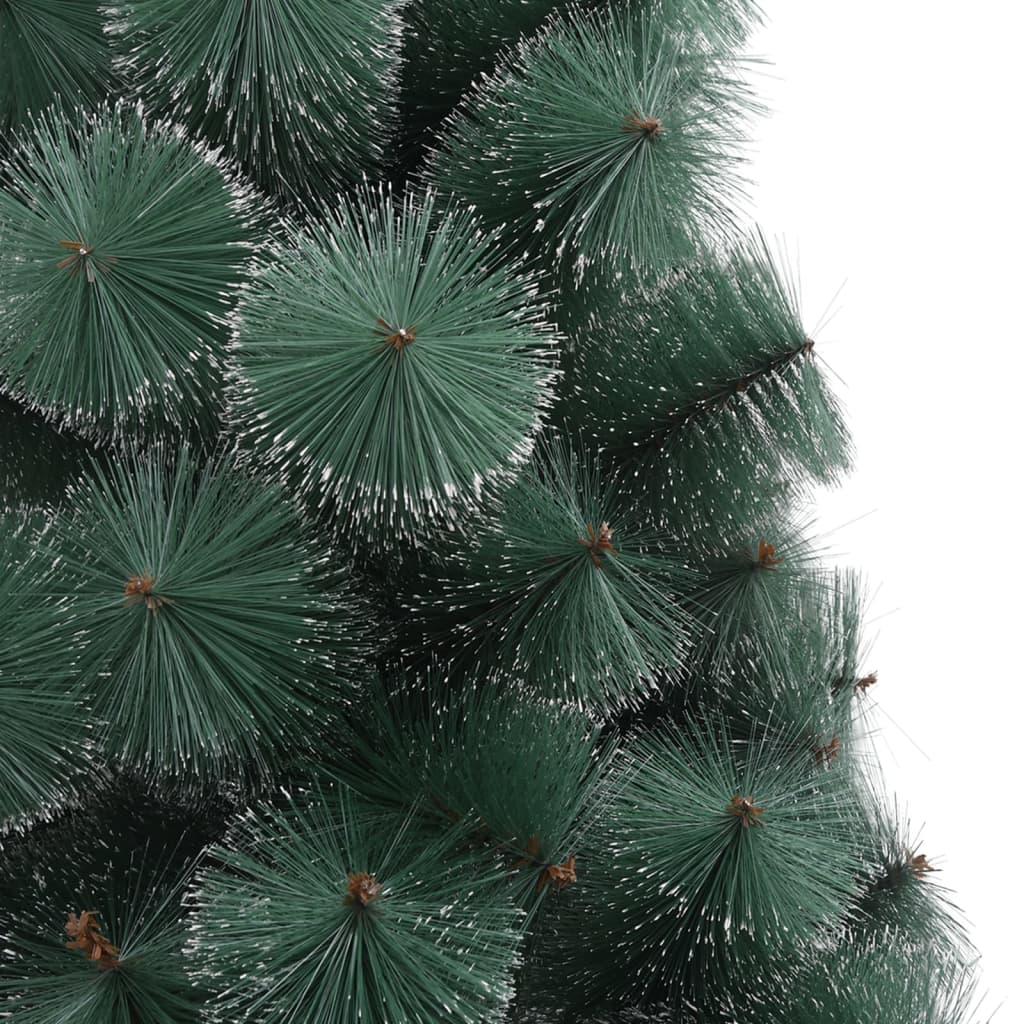vidaXL Árbol de Navidad artificial LEDs y bolas PVC&PE verde 120 cm