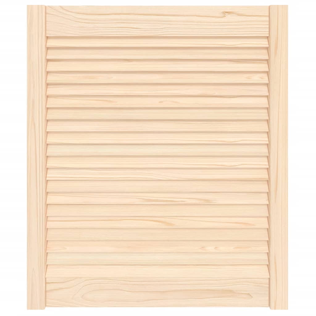 vidaXL Puerta de armario de lamas madera de pino maciza 69x59,4 cm