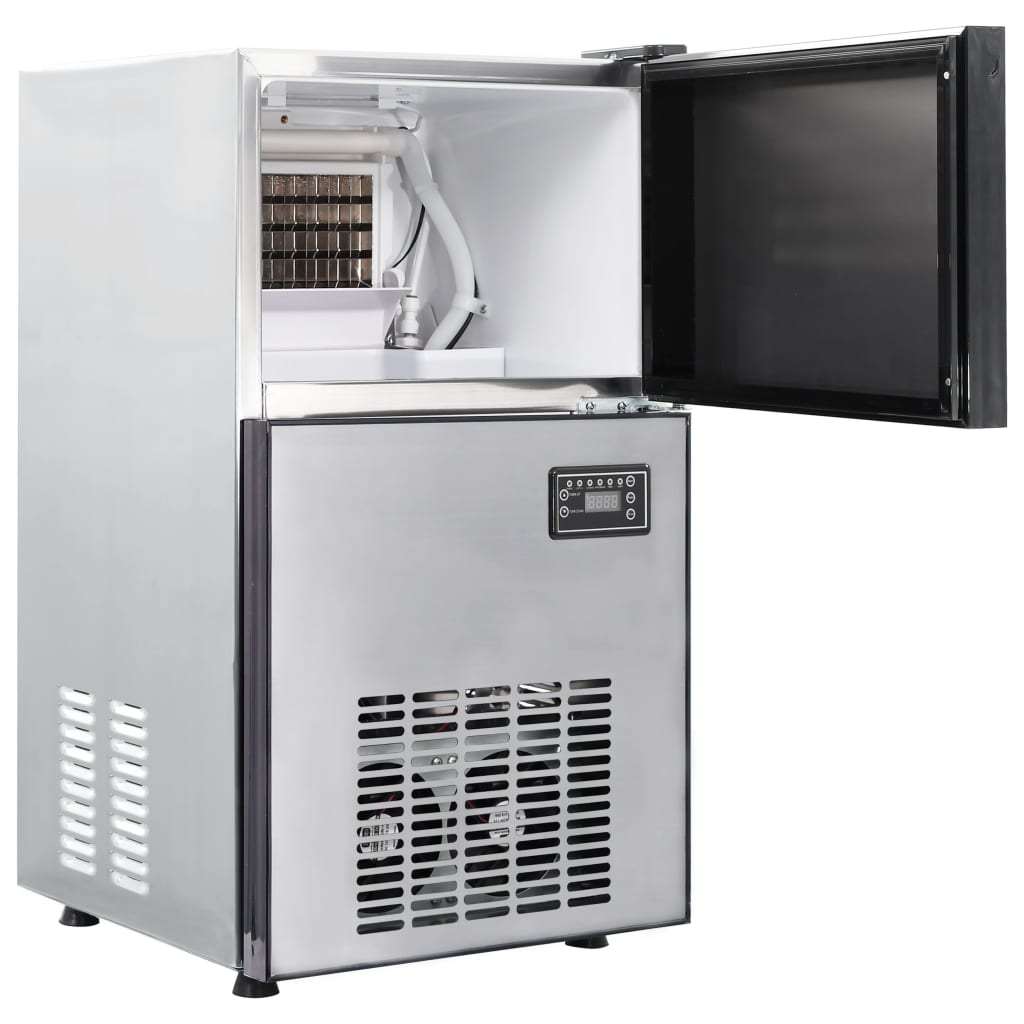 vidaXL Máquina para hacer cubitos de hielo 420 W 50 kg / 24 h