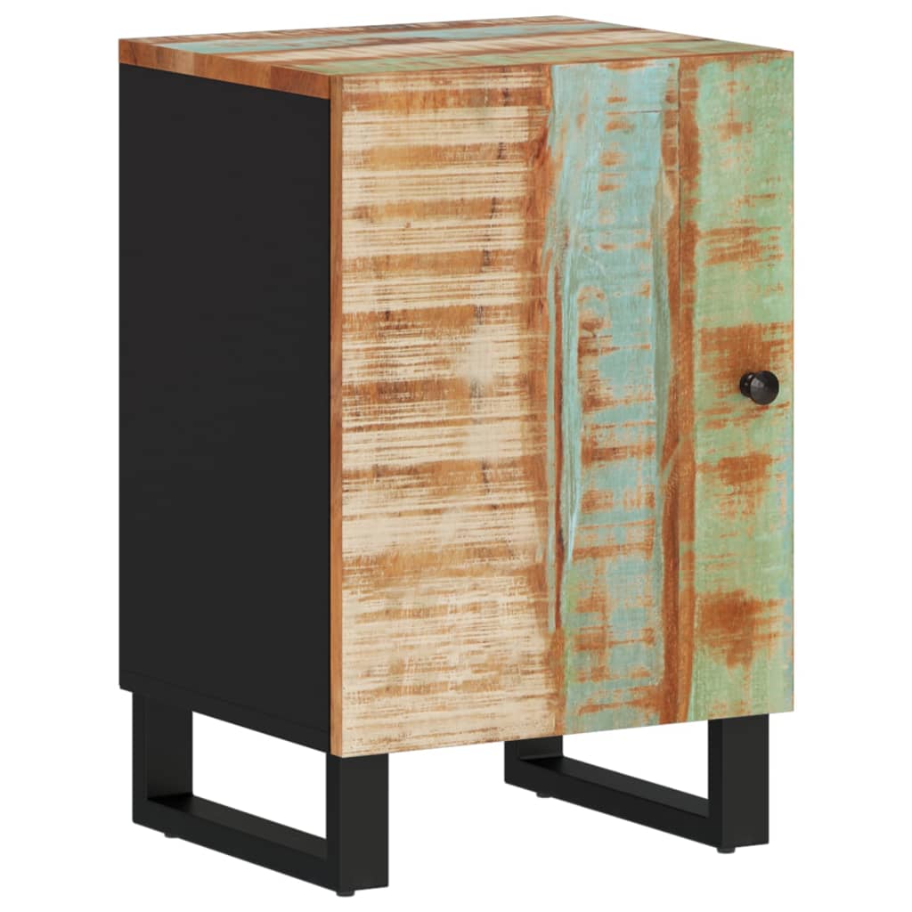 vidaXL Conjunto de muebles de baño 4 piezas madera maciza reciclada