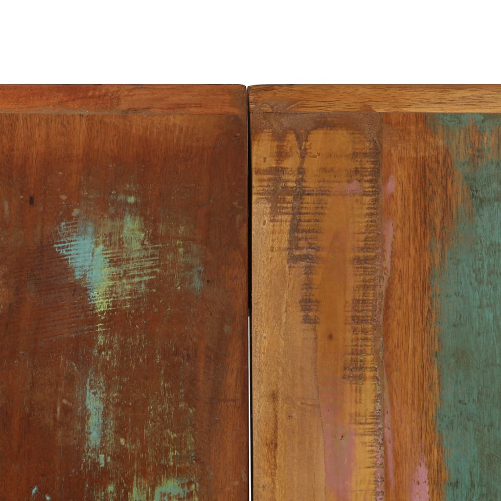 vidaXL Mesa de comedor de madera maciza reciclada 140x70x75 cm