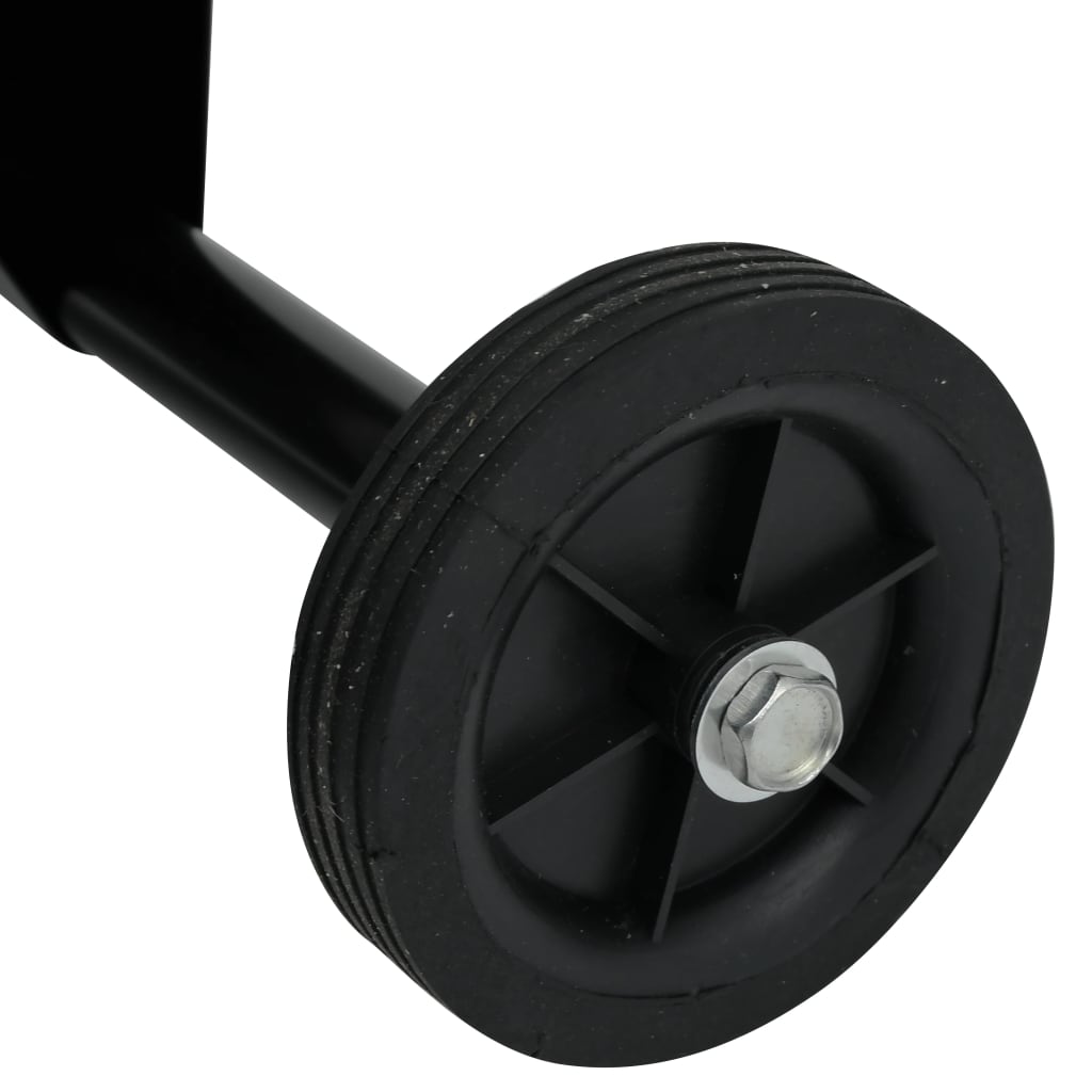 vidaXL Ventilador de tambor industrial negro 77 cm 240 W