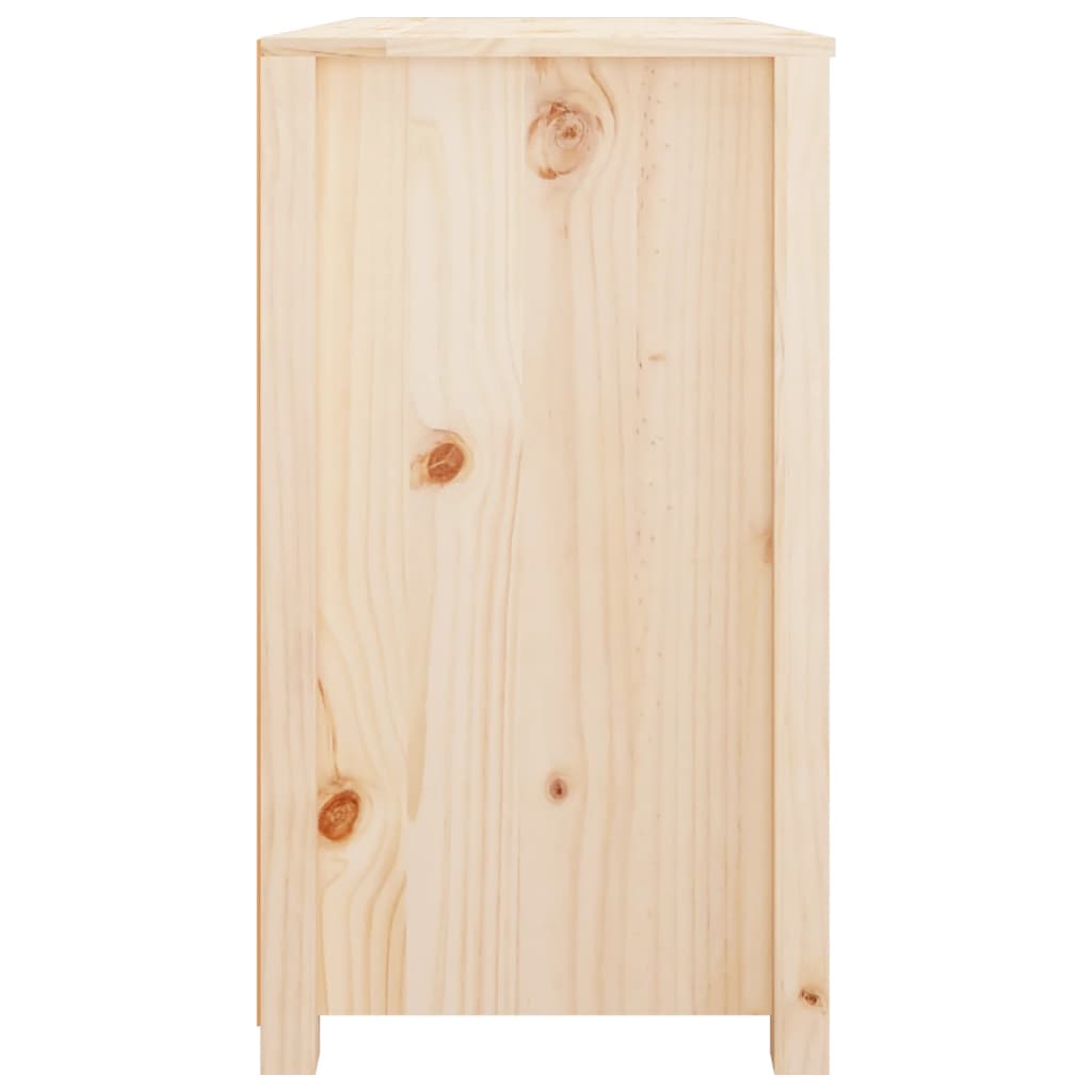 vidaXL Aparador de madera maciza de pino 100x40x72 cm