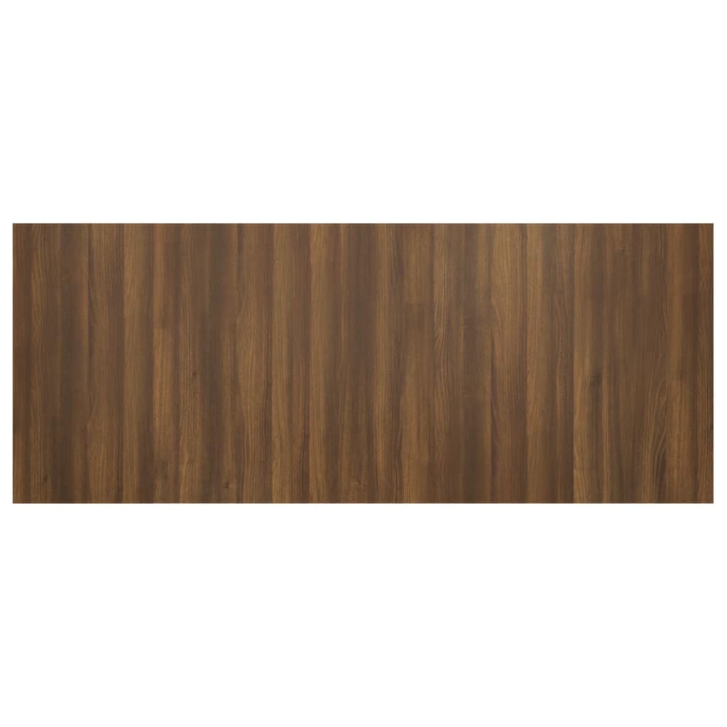 vidaXL Cabecero de cama madera contrachapada roble marrón 200x1,5x80cm
