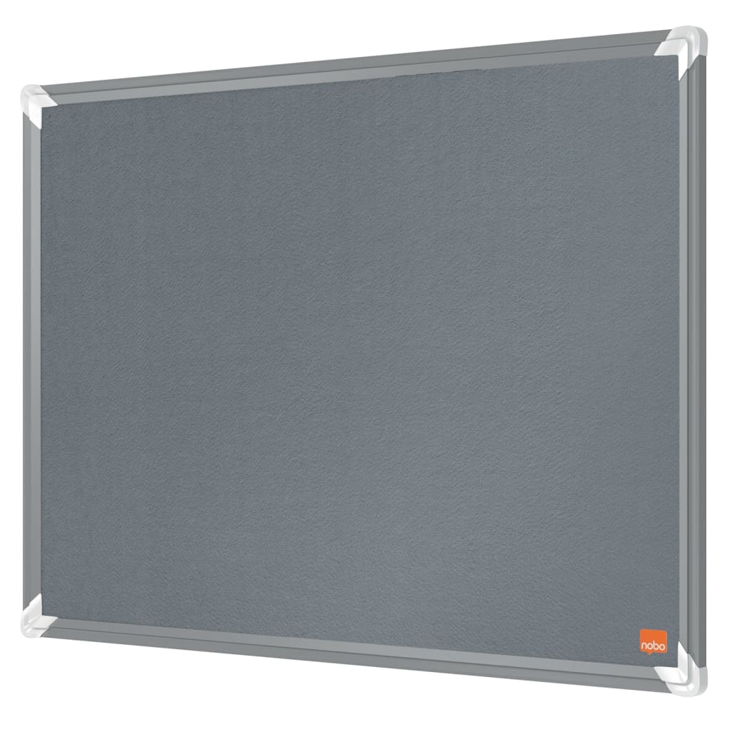 Nobo Tablón de anuncios de corcho Premium Plus 60x45 cm gris