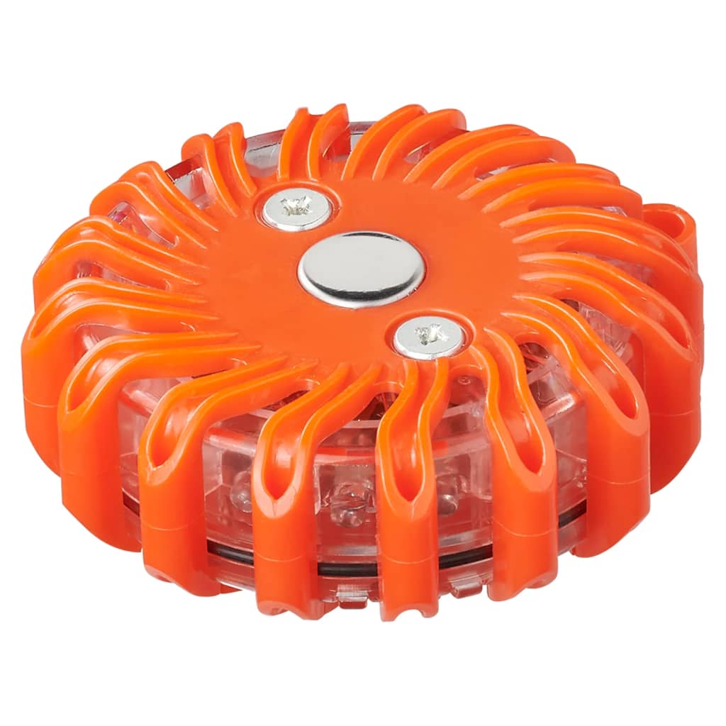 ProPlus Discos de advertencia con 16 LEDs naranja