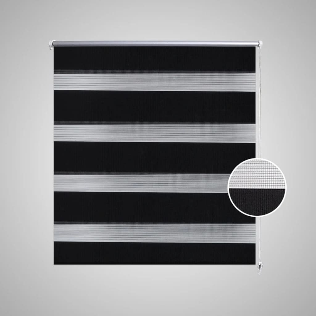 Persiana Cebra 120 x 230 cm Negro