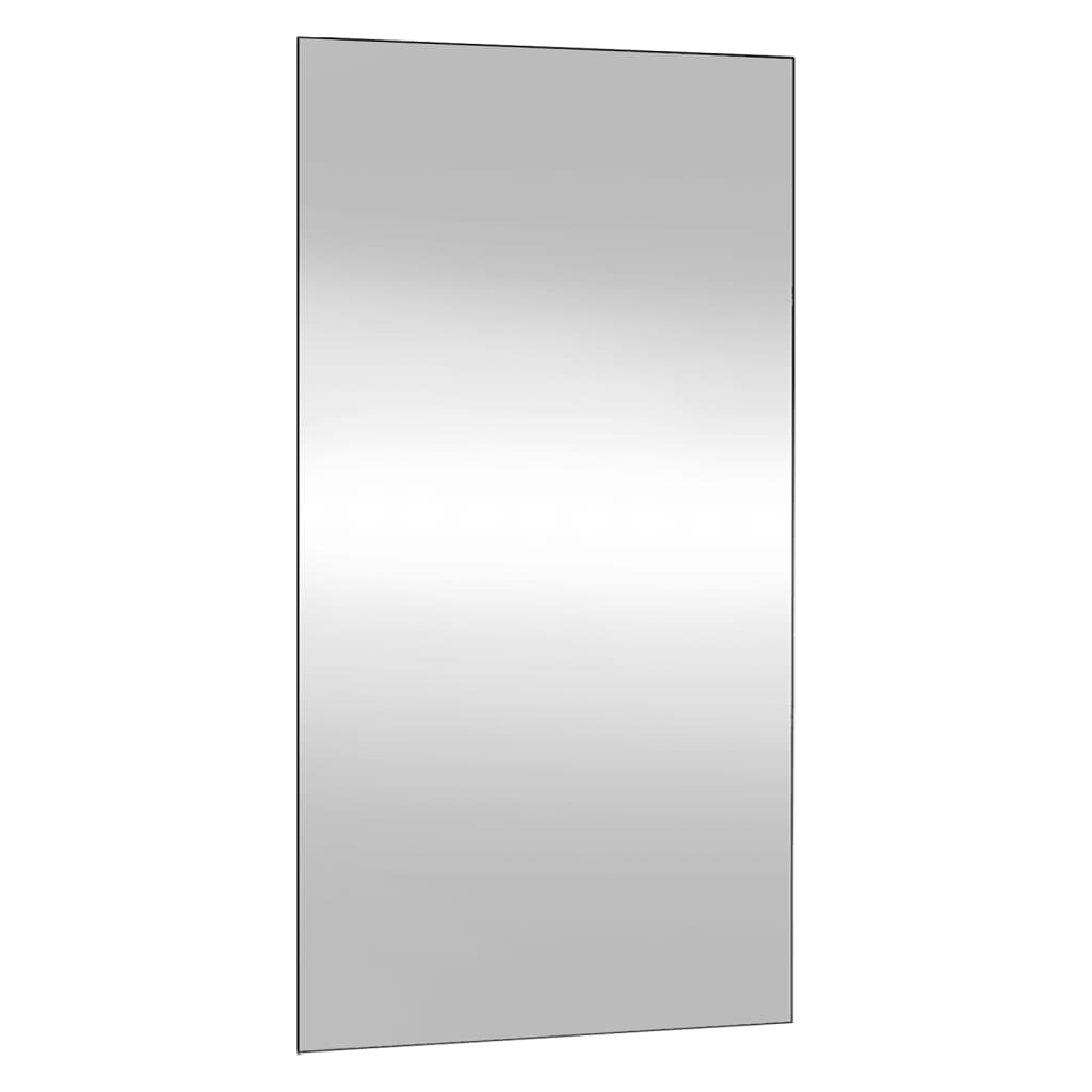 vidaXL Espejo de pared vidrio rectangular 50x100 cm