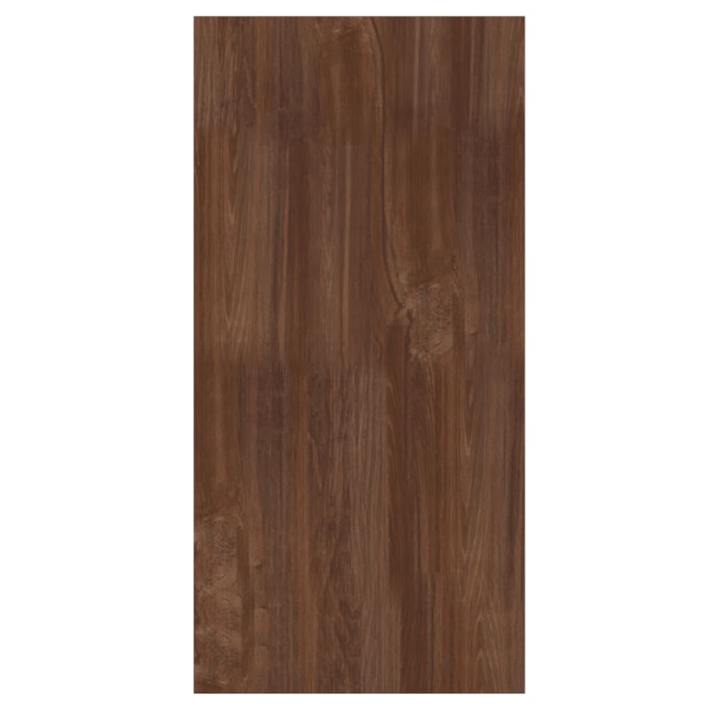 vidaXL Zapatero de aglomerada marrón roble 92x30x67,5 cm