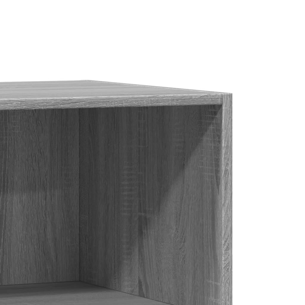 vidaXL Armario de madera de ingeniería gris Sonoma 77x48x102 cm