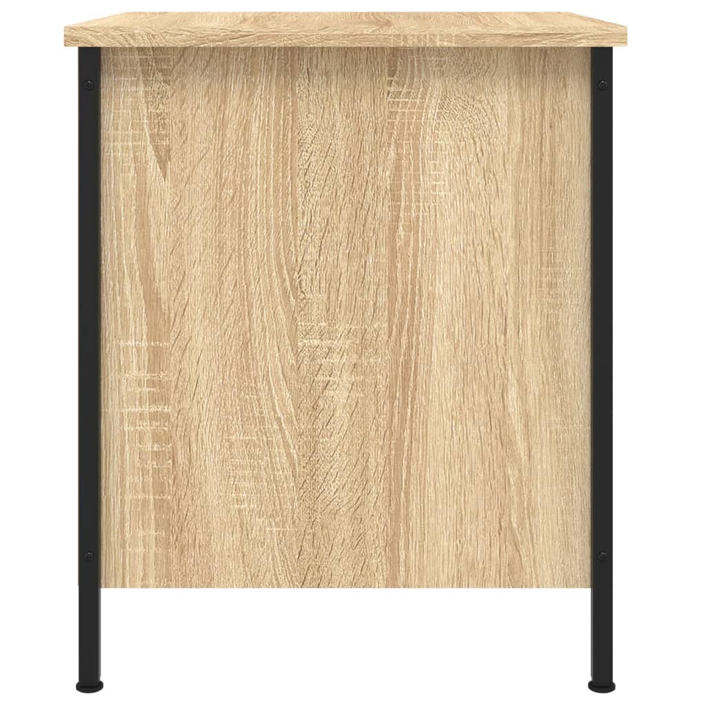 vidaXL Mesita de noche madera de ingeniería roble Sonoma 40x42x50 cm