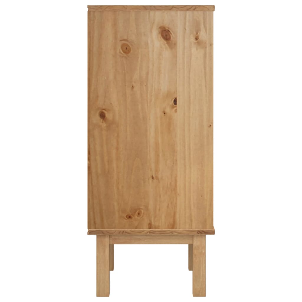 vidaXL Cajonera OTTA madera maciza de pino 45x39x90 cm