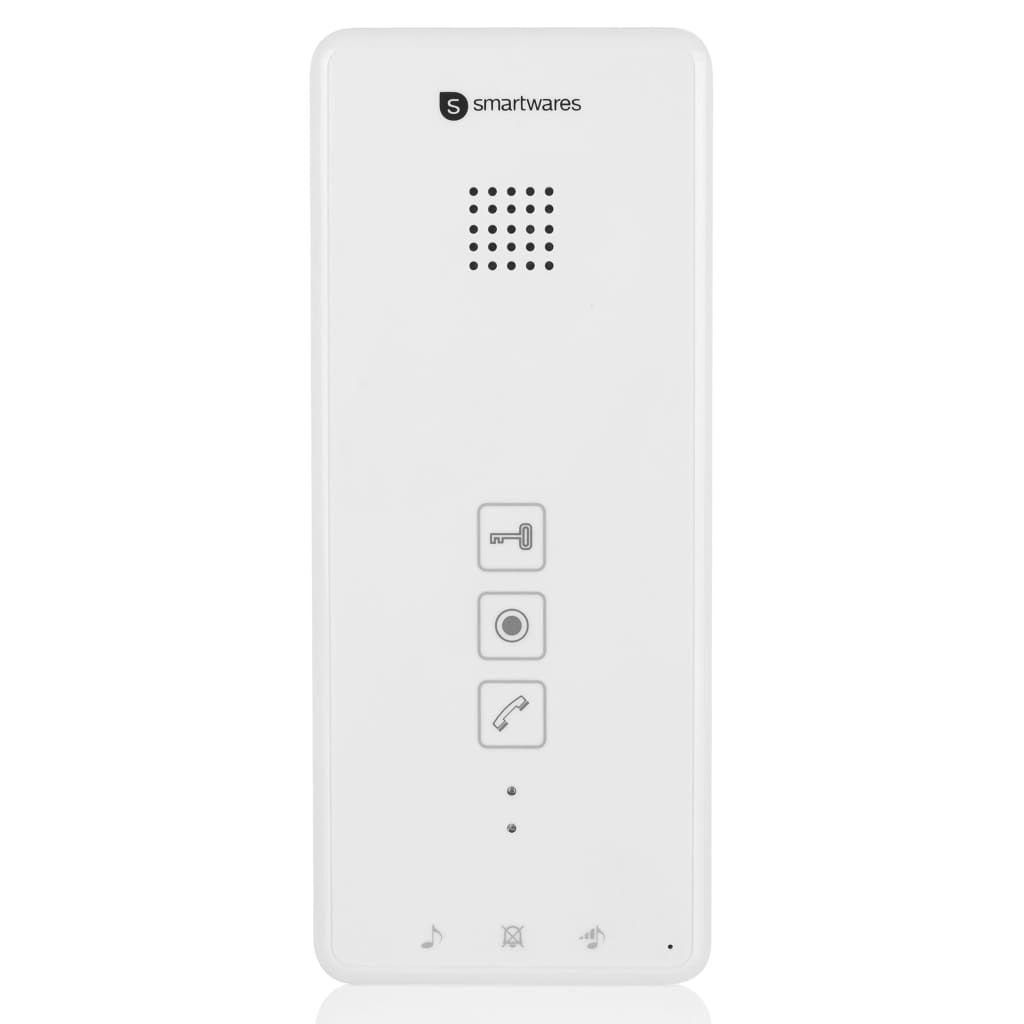 Smartwares Extensión portero automático audio blanco 20,5x8,6x2,1 cm