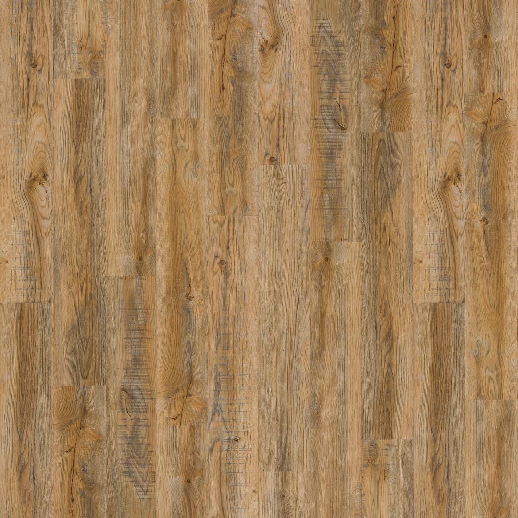WallArt Tablones aspecto madera de roble reciclado marrón vintage