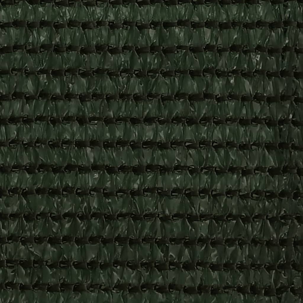 vidaXL Alfombra de tienda de campaña verde oscuro 250x350 cm