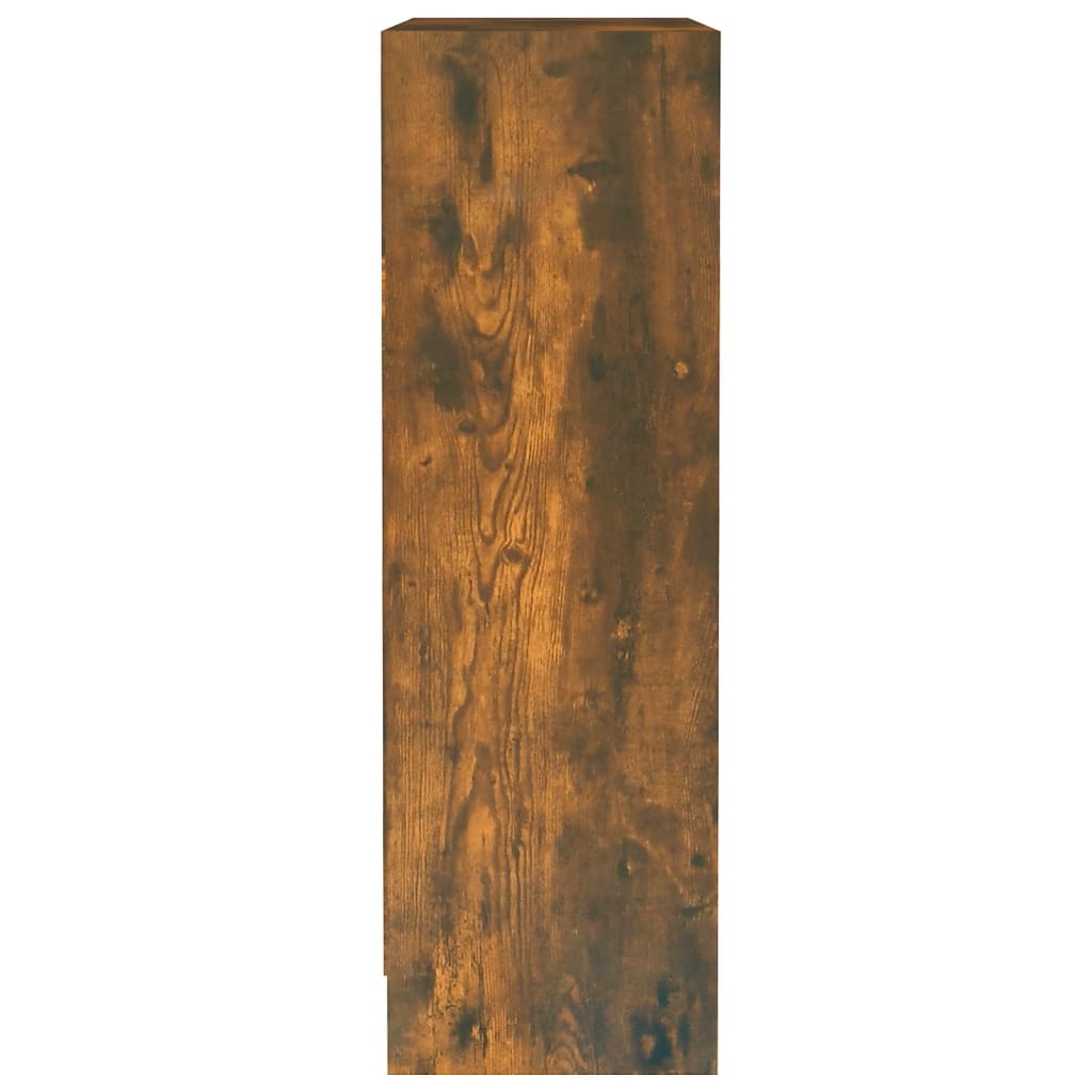 vidaXL Estantería madera de ingeniería roble ahumado 60x24x76 cm