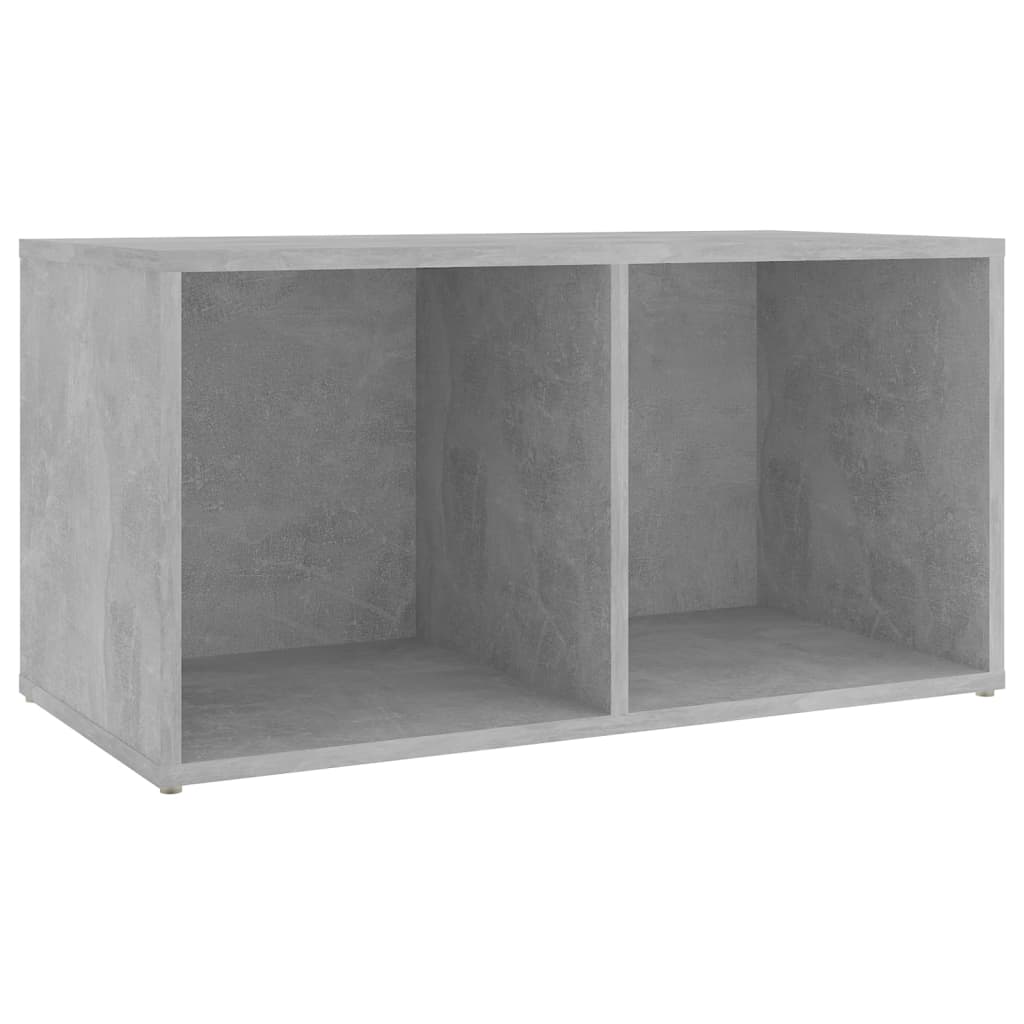 vidaXL Mueble para TV madera contrachapada gris hormigón 72x35x36,5 cm