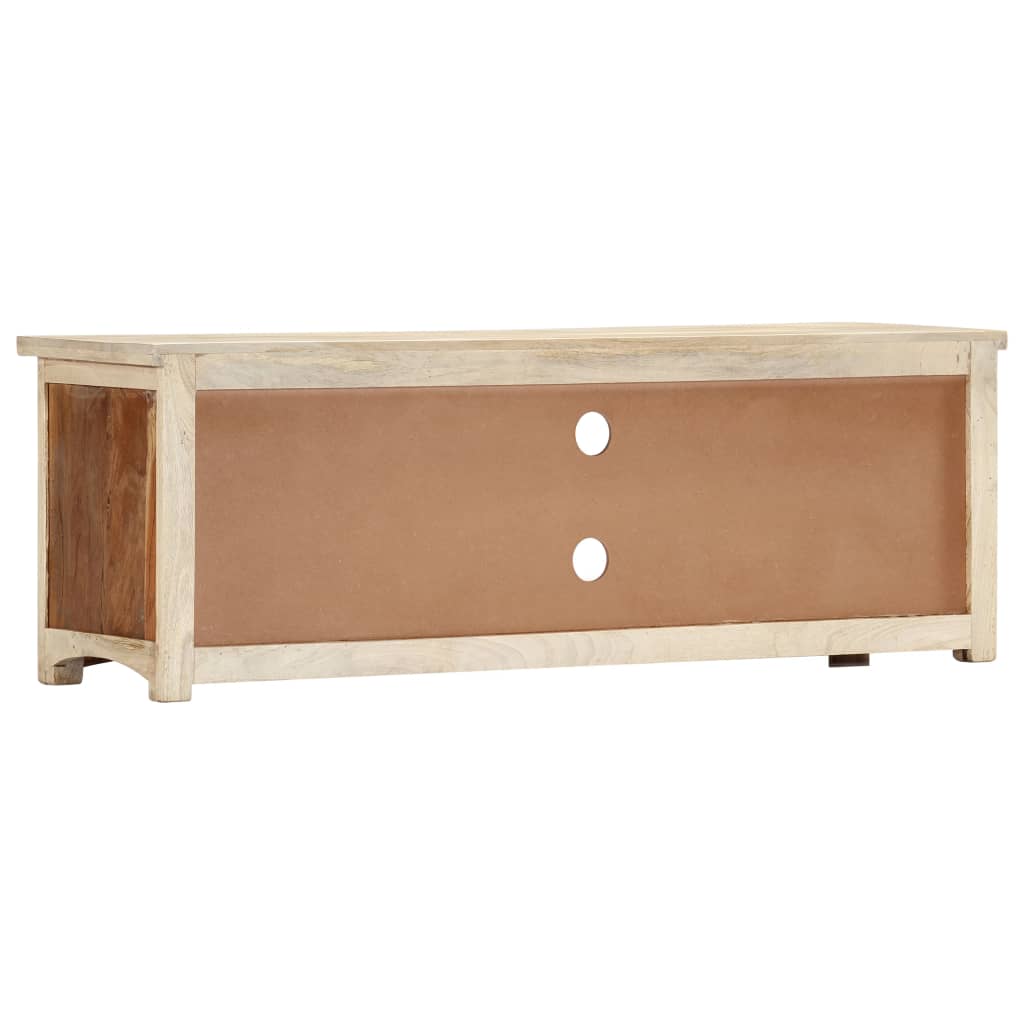 vidaXL Mueble para TV de madera maciza reciclada 120x30x40 cm