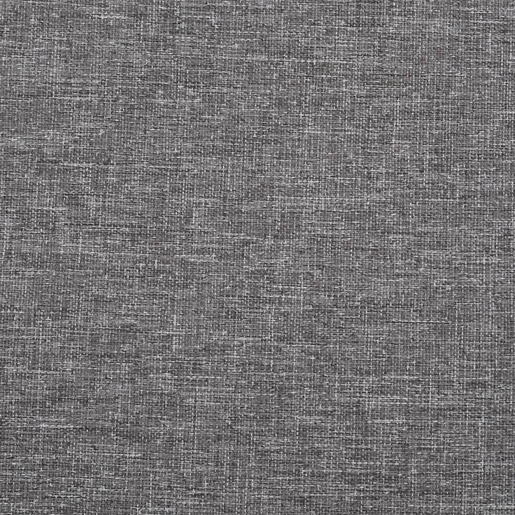 vidaXL Cochecito para perros plegable tela lino gris 100x49x96 cm