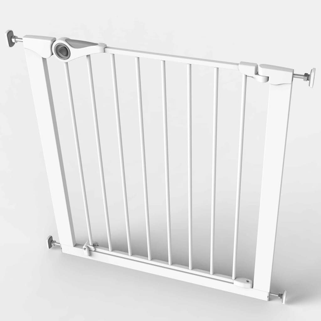 Noma Puerta de seguridad Easy Pressure Fit 75-82 cm metal blanca 93439