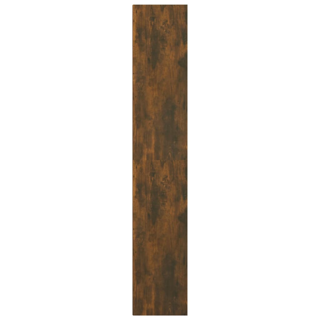 vidaXL Estantería madera contrachapada color roble ahumado 36x30x171cm