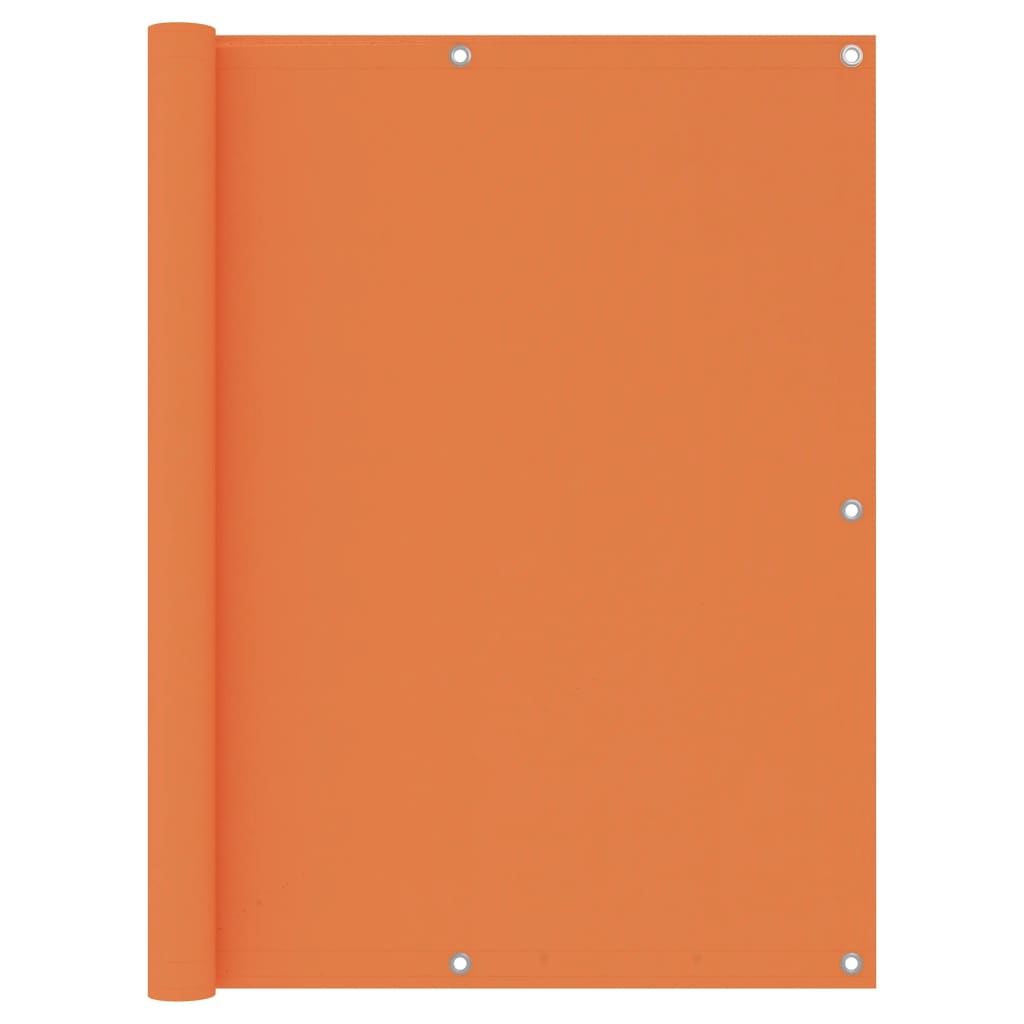 vidaXL Toldo para balcón tela oxford naranja 120x300 cm