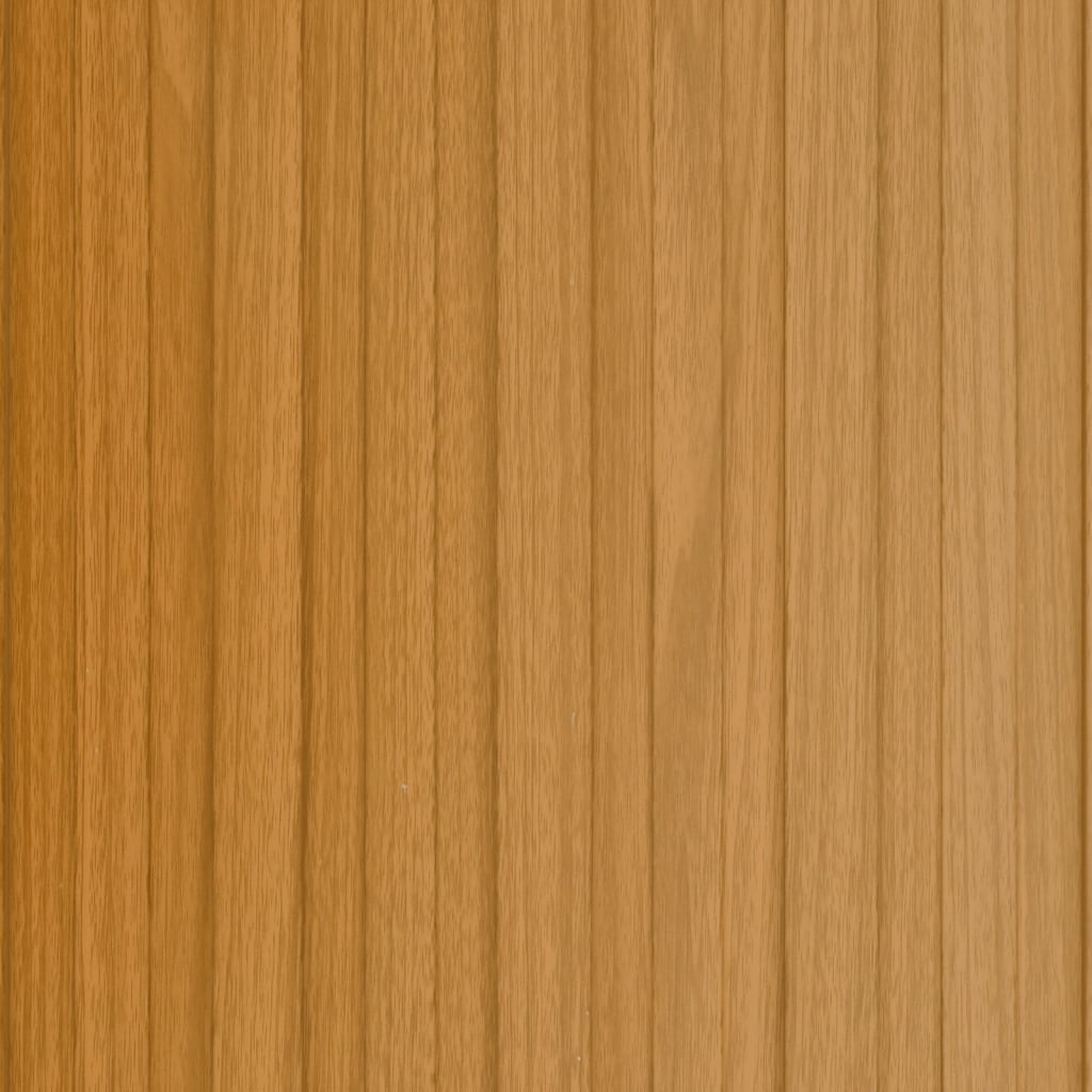 vidaXL Panel de tejado acero galvanizado color madera 12 uds 60x45 cm