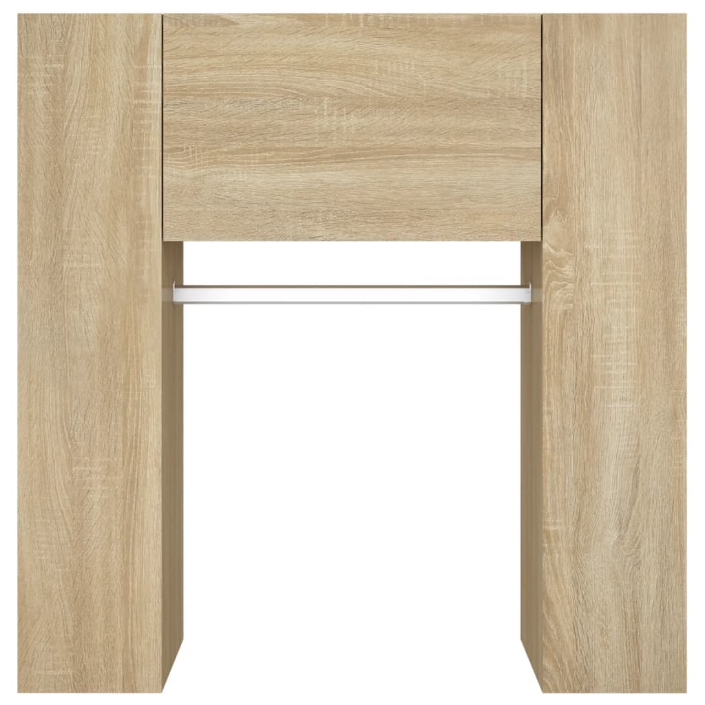 vidaXL Mueble de recibidor madera ingeniería roble Sonoma 97,5x37x99cm