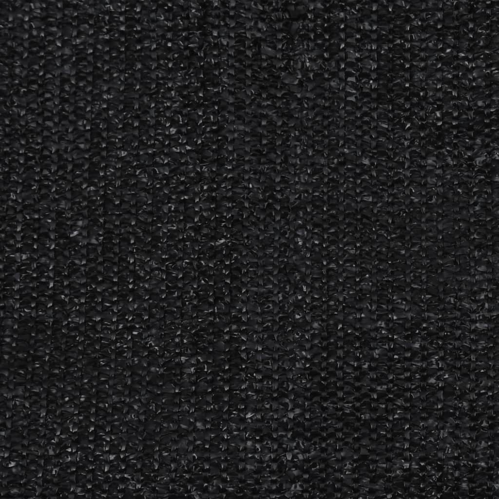 vidaXL Persiana enrollable de exterior 120x140 cm negro
