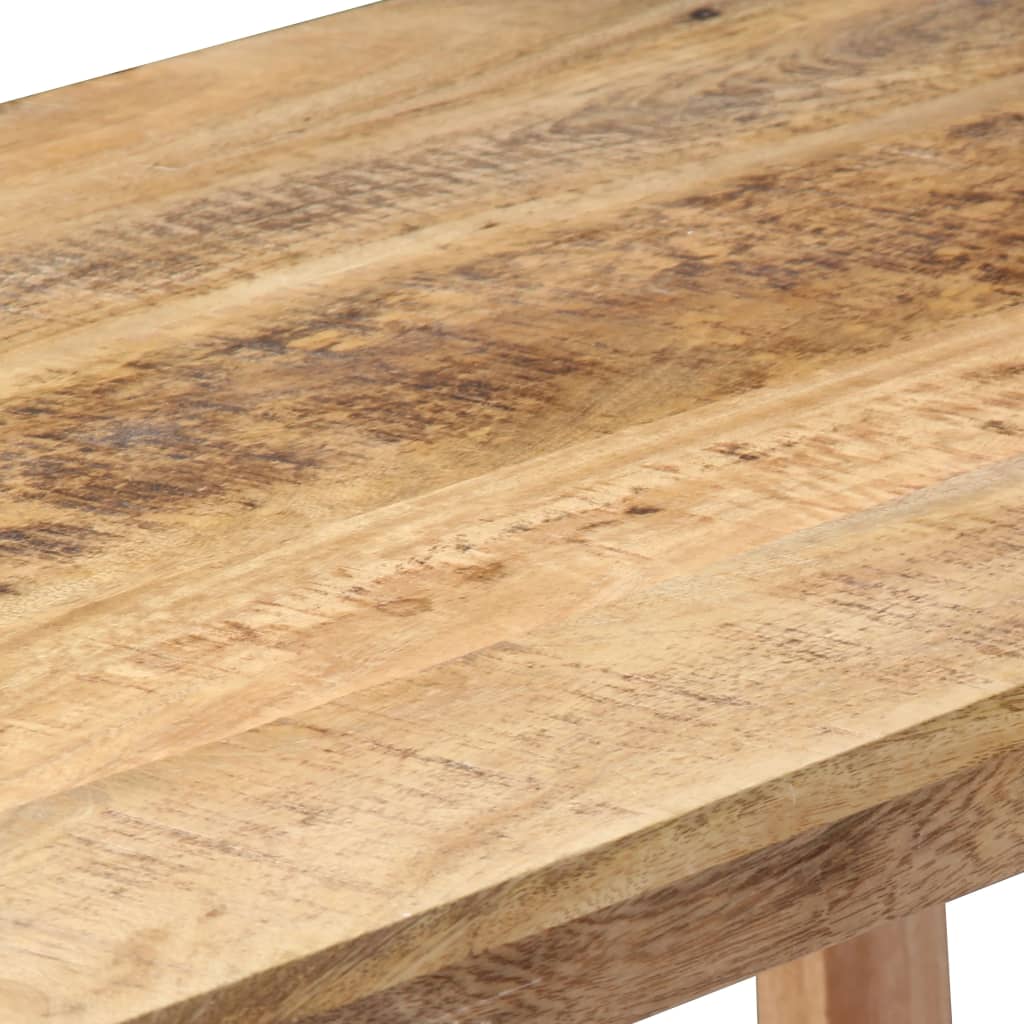 vidaXL Escritorio de madera maciza de mango 180x120x76 cm