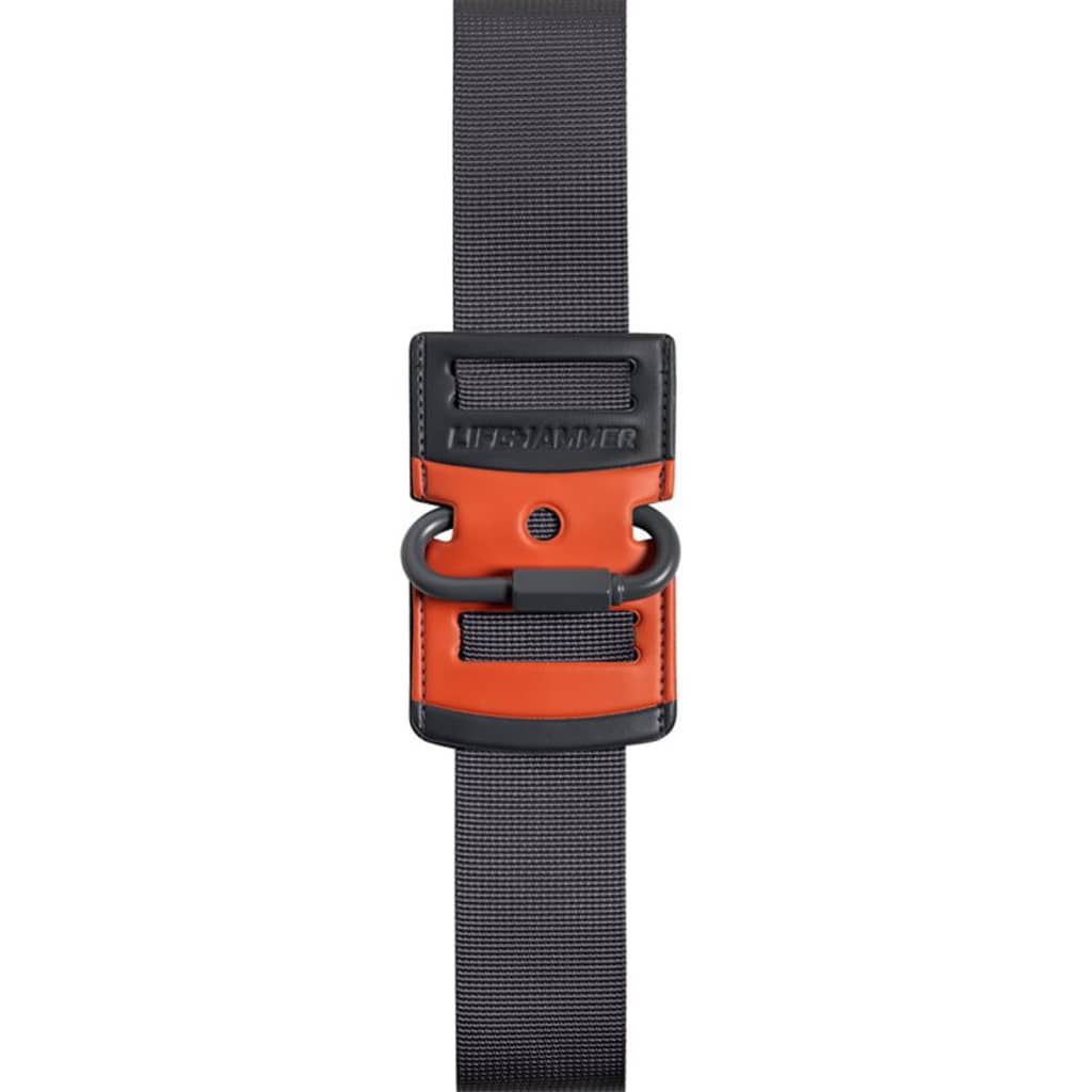 Lifehammer Guía de cinturón de seguridad rojo y negro