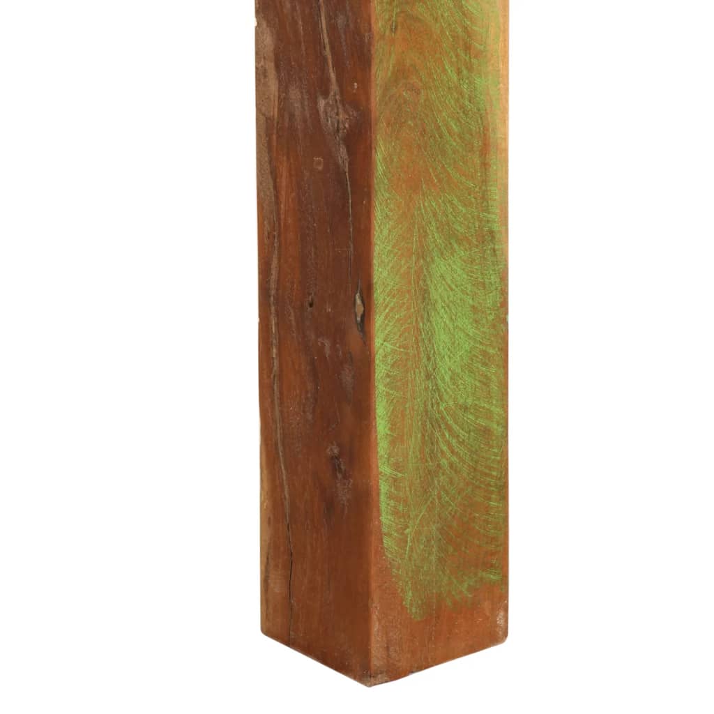 vidaXL Mesa de centro madera maciza reciclada 100x55x40 cm