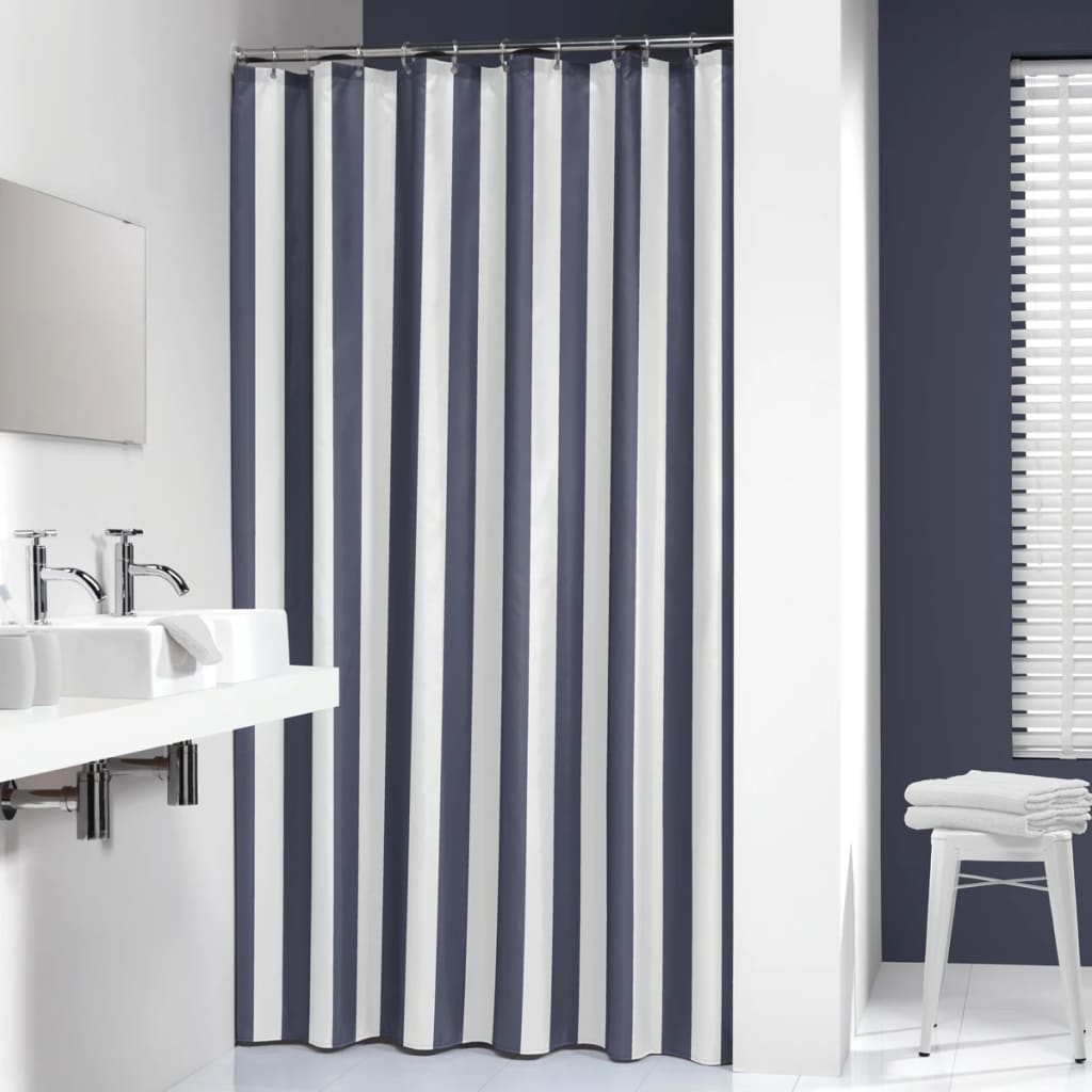 Sealskin cortina de ducha 180 cm modelo Linje 233011324 (Azul)