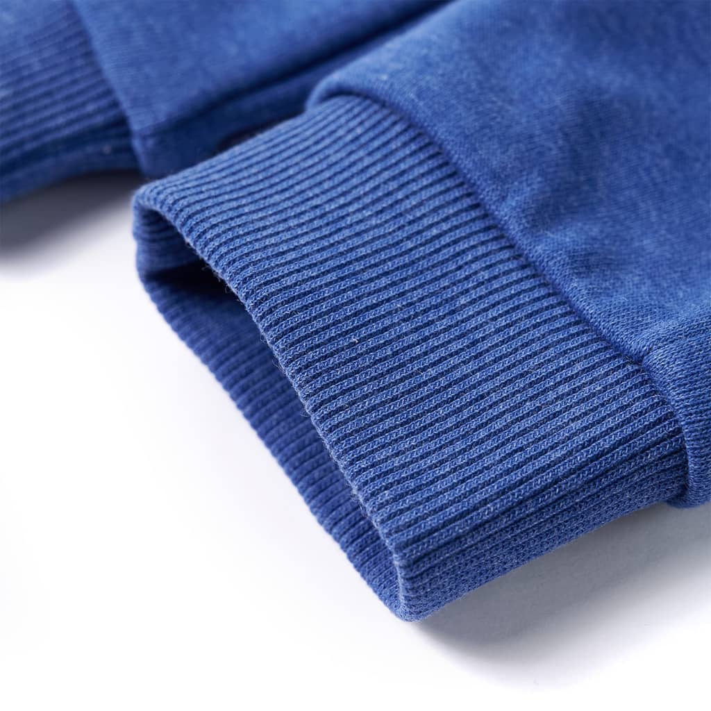 Pantalones de chándal infantiles azul mélange 92